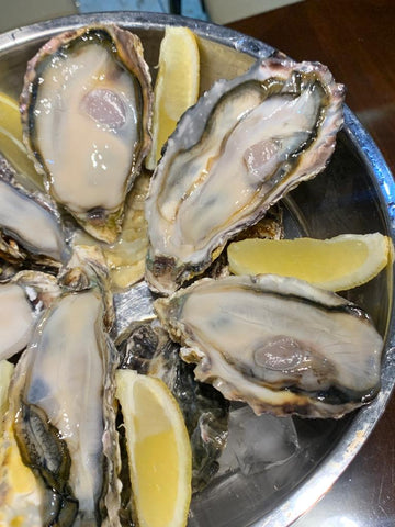 Murotsu Frozen Shell Oysters (Kara Tsuki - Sashimi Grade) - 室津産生食用冷凍殻付きカキ